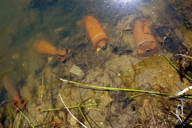 Pescador encontró cuatro municiones en el arroyo Sauce del Solís Pescador encontró cuatro municiones en el arroyo Sauce del Solís