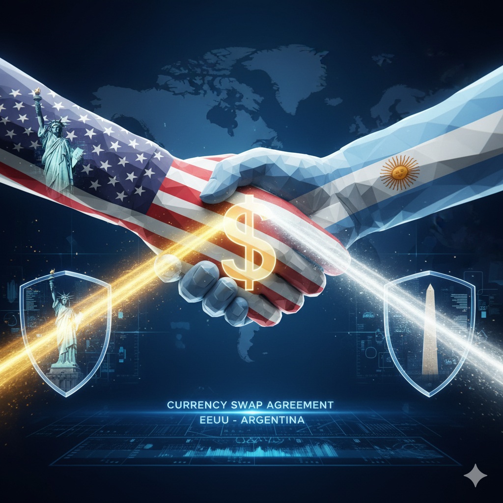 Estados Unidos formalizó el swap por 20.000 millones de dólares con ...