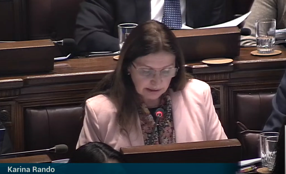 Respaldan gestión y explicaciones de la Ministra de Salud Karina Rando