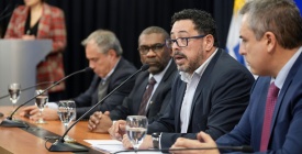 Gobierno anunci construccin de planta potabilizadora en ro Santa Luca en la zona de Aguas Corrientes
