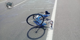 Ciclista result politraumatizada tras ser embestida en ruta Interbalnearia 