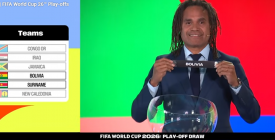 Repesca: Italia se enfrentar a Irlanda del Norte y Bolivia a Surinam