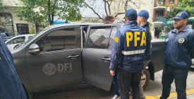 Difunden las imgenes de la detencin del lder de los Albn en Argentina