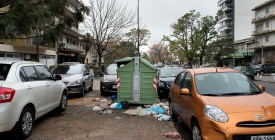 Comenz la fiscalizacin de estacionamiento de vehculos en veredas en Montevideo