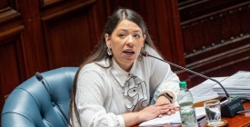 Senadora del FA respald al Presidente Orsi por su respuesta sobre la muerte del polica ultimado en el Cerro