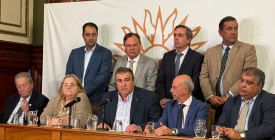 Con criticas en seguridad y a los dichos de Orsi sobre Bukele, el Partido Nacional dio sus votos para aprobar el presupuesto en general