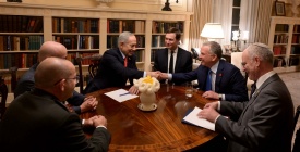 Netanyahu recibe informaci�n "actualizada" de las negociaciones con Ir�n en su encuentro con Witkoff y Kushner