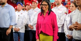 Delcy Rodr�guez asegura que Venezuela tendr� "elecciones libres y justas"