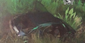 Un hombre result� con lesiones graves tras un choque frontal entre dos autos