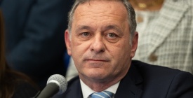 Delgado se�al� que el discurso de Orsi estuvo condicionado por las encuestas que le est�n dando mal al gobierno