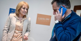 "Nosotros planteamos dos corredores metropolitanos con BRT y nunca tuvimos respuesta", dijo Cosse en referencia a la gesti�n Lacalle Pou 