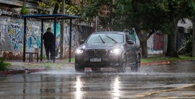 Las intensas lluvias acumularon m�s de 120 mil�metros en algunas zonas de Montevideo y el Cecoed atendi� 22 llamados