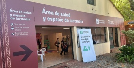 M�s de mil personas se vacunaron contra la gripe en el espacio de salud en la Criolla del Prado