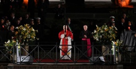 El Papa Le�n XIV presidi� su primer V�a Crucis con un acento contra la guerra y el abuso de poder