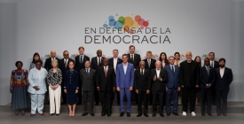 El Presidente Yamand� Orsi particip� en Barcelona de la IV Cumbre en Defensa de la Democracia