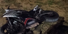 Falleci� un motociclista tras impactar contra un guardarra�l
