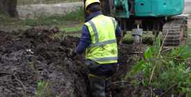 OSE renueva red de tuber�as que atiende a 150 familias en el Cerro