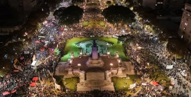 Argentina: multitudinaria marcha de Ni Una Menos en todo el pa�s