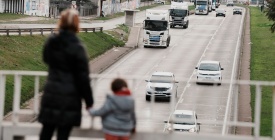 Un Solo Uruguay participa de la movilizaci�n de los camioneros autoconvocados