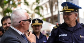 Negro dijo que cambios en la c�pula policial son para �mejorar el rendimiento� y responde a "necesidades y circunstancias"