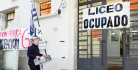 Este jueves habr� paro nacional en los liceos p�blicos del pa�s