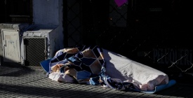 Aumento de personas en centros y problemas en captaci�n: casi 4 mil personas en refugios por fr�o intenso 