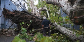 Bomberos realiz� 146 intervenciones en todo el pa�s debido al cicl�n extratropical