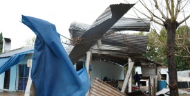 La Intendencia de Paysand� empez� a entregar materiales a las personas afectadas por el temporal
