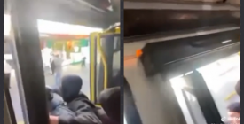 Secuestro de un �mnibus por parciales de Cerro enciende las alarmas en el transporte y piden medidas de seguridad urgentes