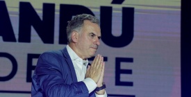 Aument� la desaprobaci�n de la gesti�n del presidente Orsi y trep� al 57% inform� la encuestadora Opci�n