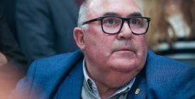 Miguel Abella se manifest� convencido que la obra de Cipriani no se detendr� a pesar del conflicto con la constructora del emprendimiento