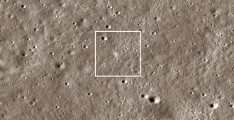 Un potente láser permite localizar con precisión el aterrizador que utilizó India en la Luna