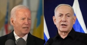 Biden discute con Netanyahu la solución de dos estados, tras su negativa a un Estado palestino