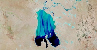 Lluvias inslitas hacen renacer a un lago en el rido interior de Australia