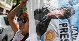 Presidente Javier Milei comienza su campaa electoral en Provincia 