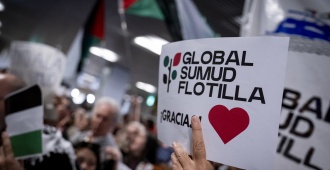 La nueva flotilla est a unos 350 kilmetros de la costa de Gaza
