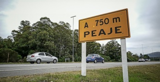 Ministerio de Transporte y Obras P�blicas comunic� un aument� del costo de los peajes