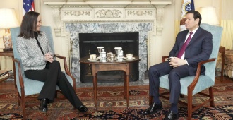  Machado ve en su encuentro con Rubio una muestra de que Venezuela es "prioridad" para Trump