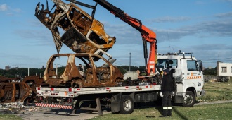 La Intendencia, junto a la Polic�a y vecinos de Malv�n Norte, comenz� a desplegar acciones para revitalizar la zona