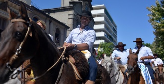 Luis Lacalle Pou sufri� un accidente mientras andaba a caballo 