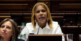 En Cuba "la pol�tica es mala palabra", dijo Leydis Aguilera quien remarc� que en la isla "el pueblo pide libertad"