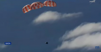 Los astronautas que dieron vuelta a la luna regresaron a la Tierra en un viaje de 10 d�as