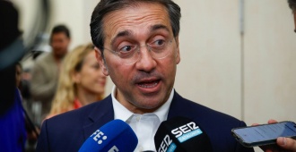 Albares pide valent�a a los socios de la UE para suspender el acuerdo con Israel: "No puede haber una relaci�n normal"