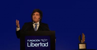 Presidente Milei reapareci� p�blicamente