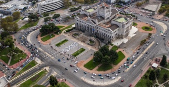 Pablo Inthamoussu calific� como �muy interesante� el anteproyecto de reforma de la zona del Palacio Legislativo
