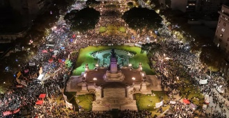 Argentina: multitudinaria marcha de Ni Una Menos en todo el pa�s