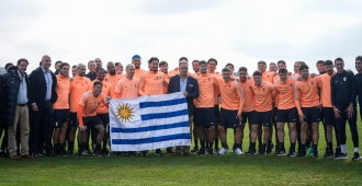 El presidente de la Rep�blica asistir� a un juego de la Celeste en el mundial 