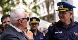 Negro dijo que cambios en la c�pula policial son para �mejorar el rendimiento� y responde a "necesidades y circunstancias"