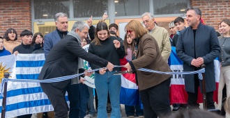 El presidente Orsi inaugur� un nuevo local de UTU en El Pinar