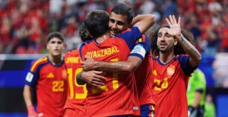 Espa�a venci� 2-1 a B�lgica y jugar� las semifinales del Mundial ante Francia